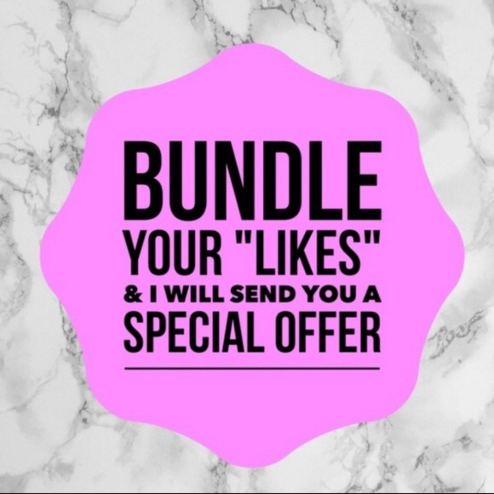 Bundle and save on shipping and costs!